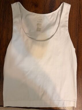 a new day White Scoop Neck Tank Top